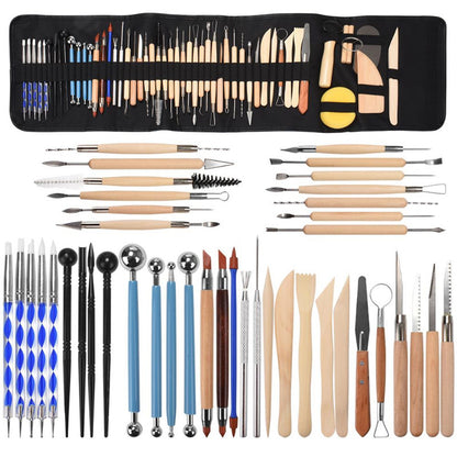 51 Piece Sculpting Tool Set - InspireSculpt Art