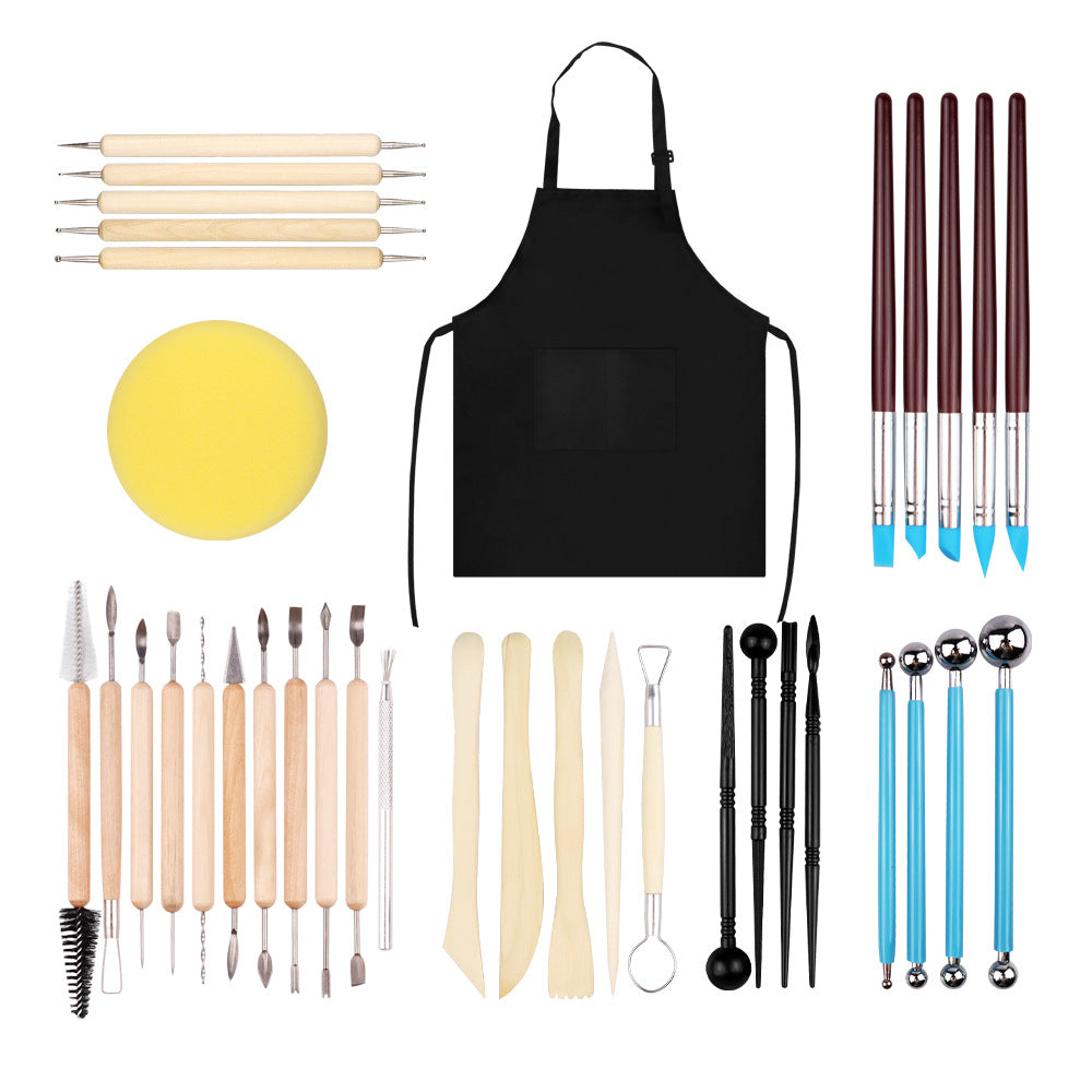 36 Piece Sculpting Tool Set - InspireSculpt Art